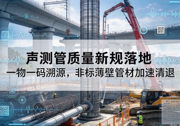 黎城声测管质量新规落地，一物一码溯源，非标薄壁管材加速清退