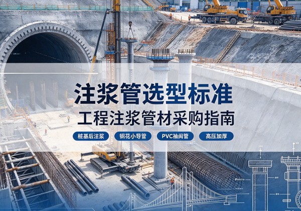 黎城注浆管选型标准